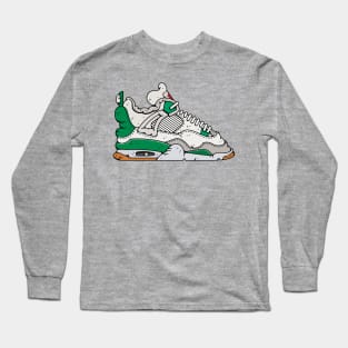 Air Jordan 4 Retro SB Pine Green Long Sleeve T-Shirt